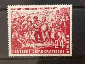 1951 Germany Democratic Republic DDR Friendship with China Sc# 83 MH OG