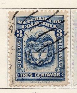 Colombia 1923-26 Early Issue Fine Used 3c. 139748