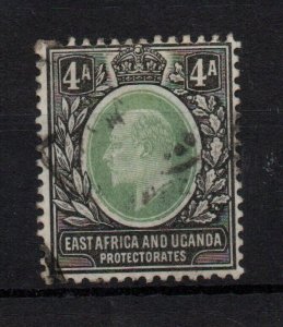 East Africa & Uganda KEVII 1903 4A WMK CA fine used WS34310