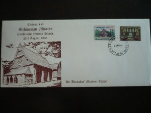 Postal History - Norfolk Island - Scott# 97-98 - First Day Cover