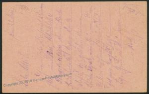 Austria WWI FP101 Pionier Batl Nr9 Feldpost Hand Stamp Soldier Mail 40748