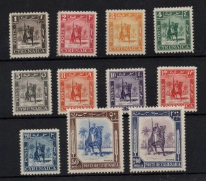 Cyrenaica 1950 unmounted mint collection (100m/500m missing) WS33703