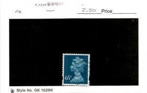 Great Britain, Postage Stamp, #MH277 Used, 1996 Machins Queen (AD)