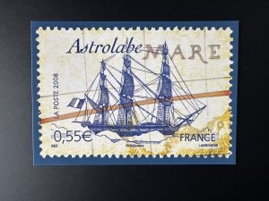 France 2024 Stationery Entire Ganzache Boats Famous Boat Astrolabe