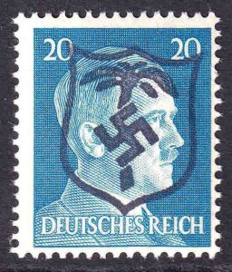 GERMANY 516 AFRIKAKORP SHIELD OVERPRINT OG NH U/M F/VF