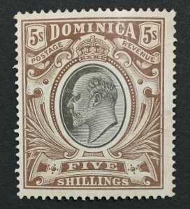 MOMEN: DOMINICA SG #46 1908 MINT OG NH LOT #193171-1727