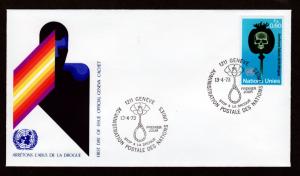 United Nations Geneva 1973 FDC!