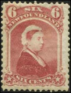 Canada - Newfoundland SC# 35 Victoria 6c MH SC $37.50