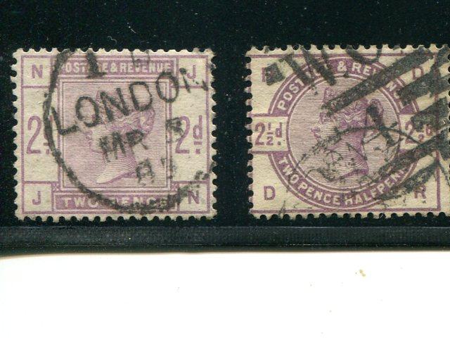 Great Britain  #100 and 3101 used F-VF  -    Lakeshore Philatelics