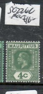 MAURITIUS  KGV   4C     SG 226C     MOG           P2606H