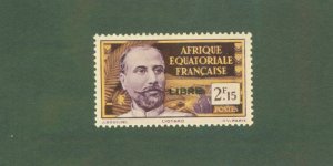 FRENCH EQUATORIAL AFRICA 114 MH-GD CV $4.00 BIN $1.75