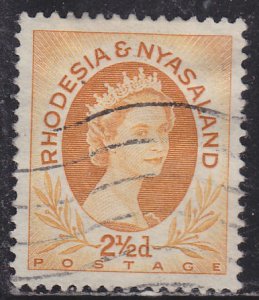 Rhodesia & Nyasaland 143B Queen Elizabeth II 1956