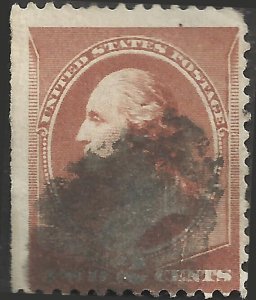 # 210 Red Brown Used George Washington