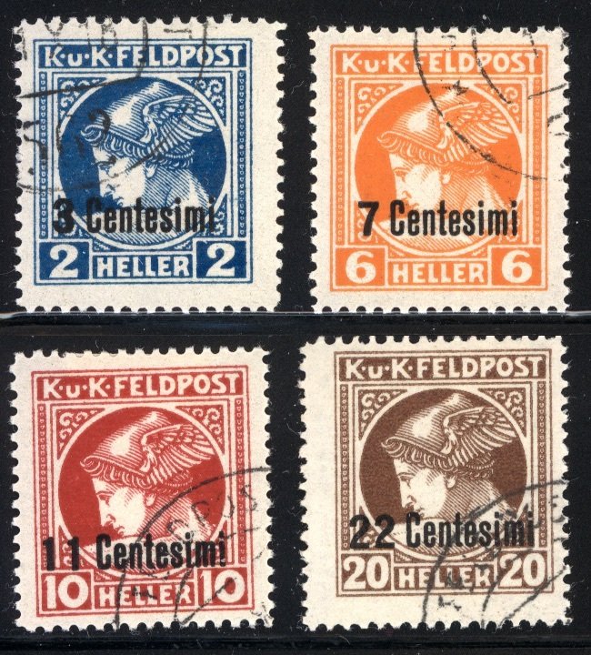 Italy 1918  Scott #NP1-4 used