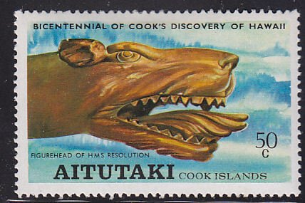 Aitutaki 161 Talbot Hunting Dog 1978