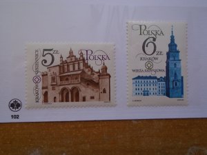 Poland  #  2593-94   MNH