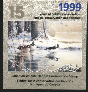 FWH15 Canada $8.50 Bufflehead Ducks,  MNH