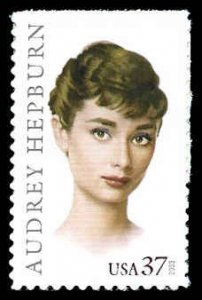 PCBstamps   US #3786 37c Audrey Hepburn, MNH, (9)