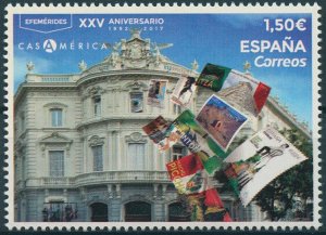 Spain 2019 MNH Creation Casa de America 25th Anniv 1v Set Architecture Stamps