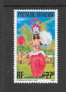 FRENCH POLYNESIA #C148 TAHITIAN DANCER MNH