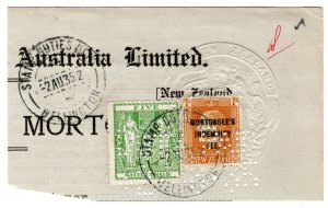 (I.B) New Zealand Revenue : Mortgagee's Indemnity Fee 1/- (1928)