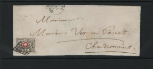 Switzerland #2L6 (Zumstein #10) Extra Fine Used On Locally Addressed Cover