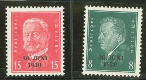 Germany #385-386 Mint (NH) Single (Complete Set)