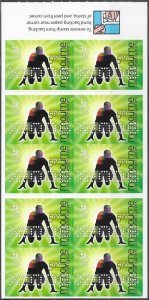 Australia 2006 MNH Booklet Stamps Scott 2458a Sport Athetics Commonwealth Games