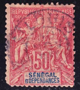 Senegal Scott 49  perf 14 x 13 1/2  Fine used.