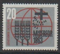 Mi:  391    mnh   1963  Cat €   0.40