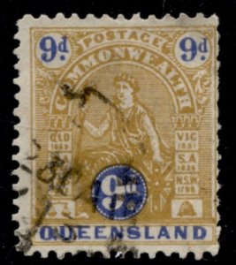 Queensland #128 QV Definitive Wmk.13 Used