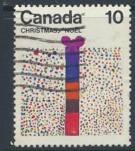 Canada  SC# 678  Used  Christmas 1975  see  details & scans