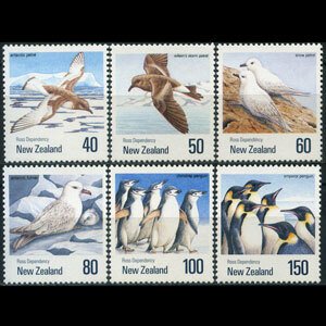 NEW ZEALAND 1990 - Scott# 1008-13 Fauna Set of 6 LH