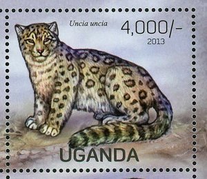 Wild Cats Stamp Prionailurus Rubiginosus Oreailurus Uncia S/S MNH #3045-3048