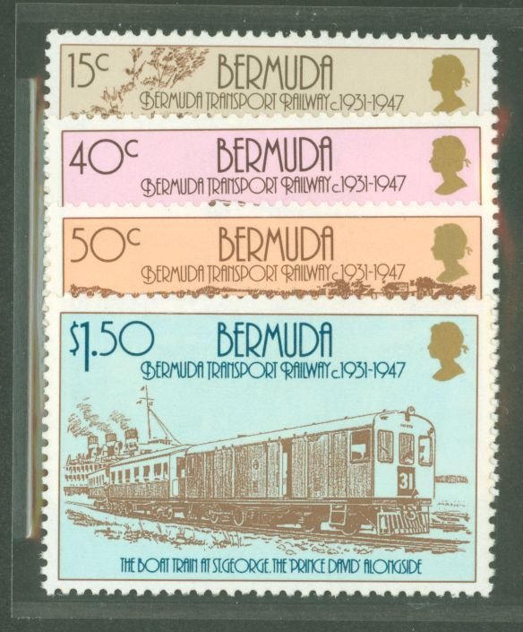 Bermuda #510-3 Mint (NH) Single (Complete Set)