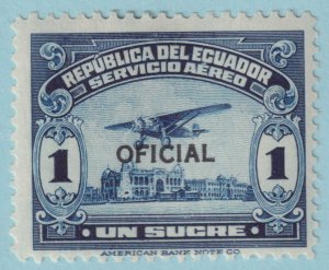 ECUADOR CO6 OFFICIAL AIRMAIL  MINT HINGED OG * NO FAULTS VERY FINE! - RZQ