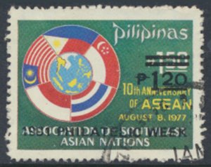 Philippines SC#  1562 Used surcharged    see details & scans