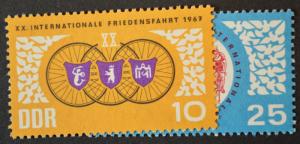 DDR Sc # 921-922, VF MH