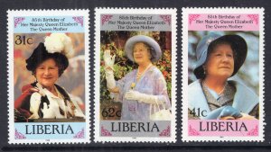 Liberia 1037-1039 MNH VF