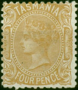 Tasmania 1880 4d Buff SG162c Fine MM (2)