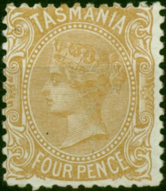 Tasmania 1880 4d Buff SG162c Fine MM (2)