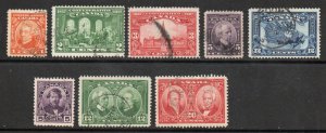 Canada - Unitrade# 141 - 148 Used         /          Lot 0824214