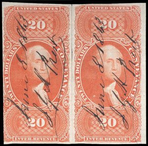 U.S. REV. FIRST ISSUE R98a  Used (ID # 95886)