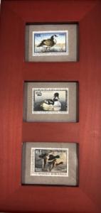 RW58 - RW66 Duck Stamps Mint in Frames