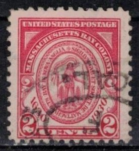 USA - Scott 682 w/ Registry Cancel