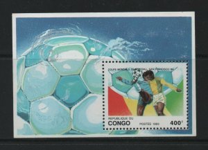Thematic Stamps Football - CONGO 1993 WORLD CUP SOCCER M/S mint