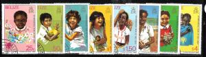 Belize 490-497: Children of Belize, used, VF