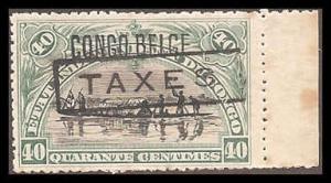 Belgian Congo 35 Postage due overprint Mint VF HR