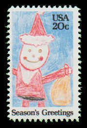 PCBstamps   US #2108 20c Christmas-Santa Claus,MNH, (12)