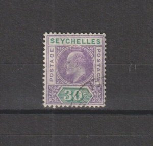 SEYCHELLES 1906 SG 66 USED Cat £8